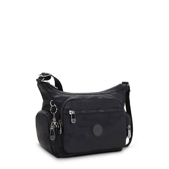 Bolsos Cruzados Kipling Gabbie Small Negros Camuflados | MX 1139EB